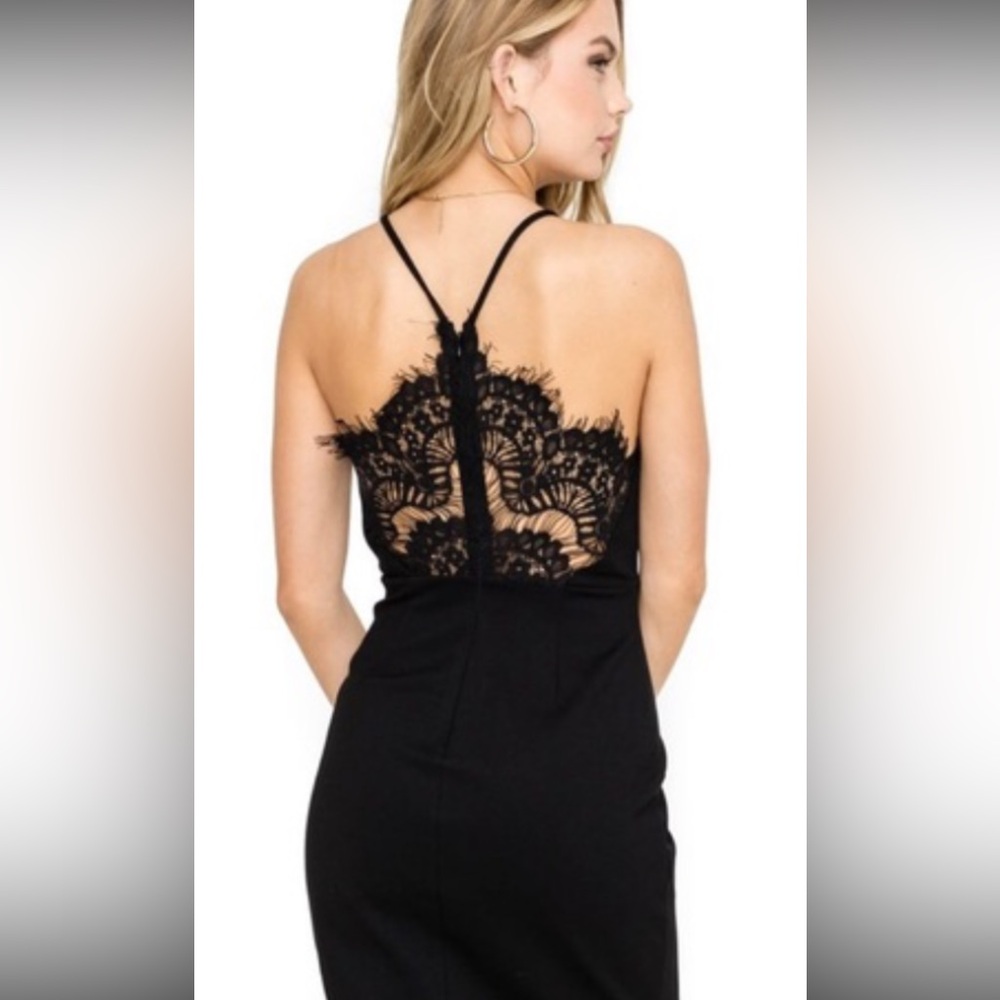 Black Lace mini Dress